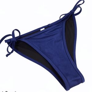 AMERICAN APPAREL Navy blue string bikini bottom